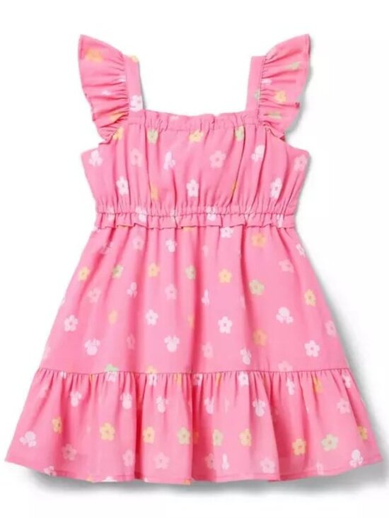 Janie and Jack x Disney Other - Janie and Jack x Disney Minnie Mouse Daytrip Chiffon Sundress, Bright Pink, 6